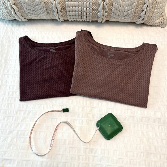 🩷🤎GapFit Breathe Tie-Front Tank Tops NWOT, Size XS (Bundle of 2) - Picture 10 of 11